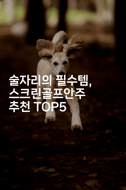 술자리의 필수템, 스크린골프안주 추천 TOP52-맛동산