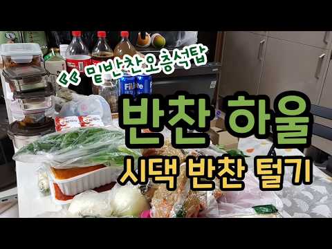 [유리뷰] 시댁 반찬 하울! 어머님댁 냉장고 털기(사재기 아님 주의)