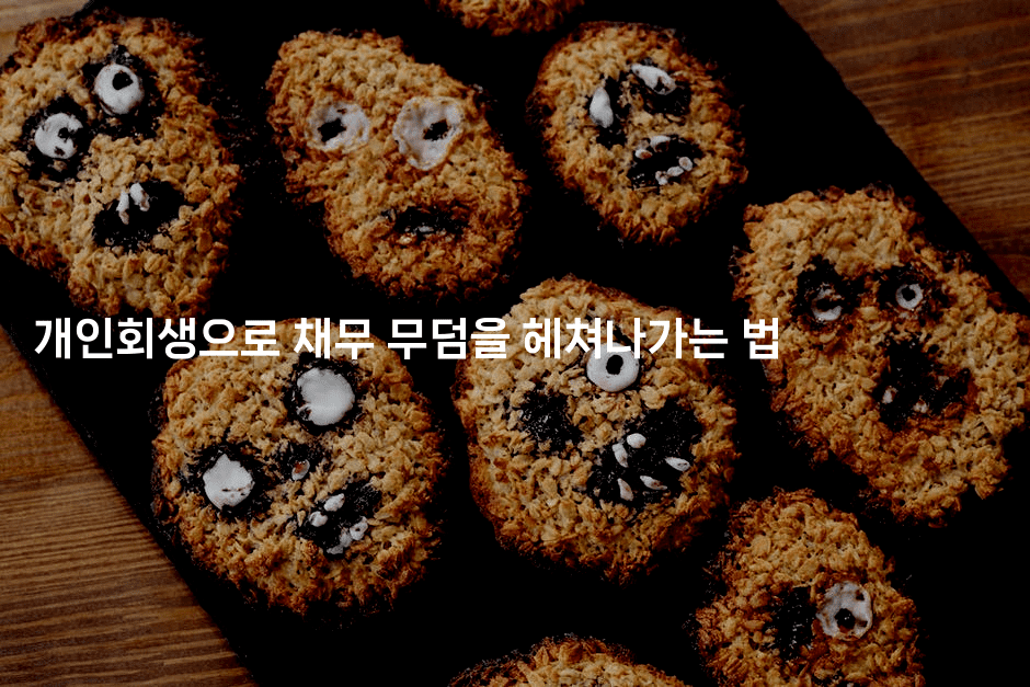 개인회생으로 채무 무덤을 헤쳐나가는 법-맛동산