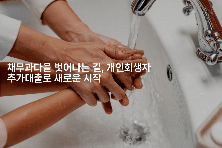 채무과다을 벗어나는 길, 개인회생자 추가대출로 새로운 시작-맛동산